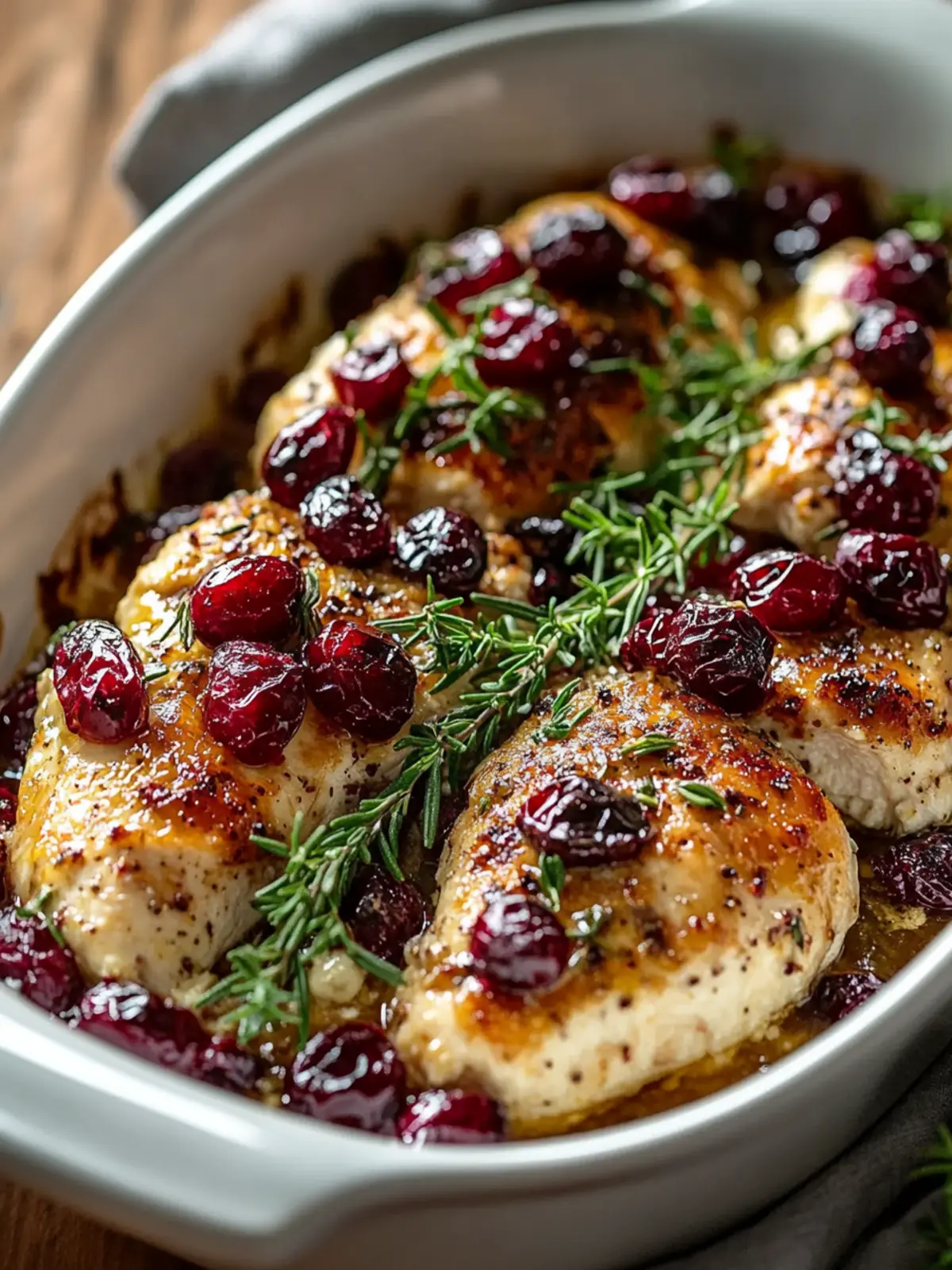 Honey-Cranberry Chicken: 40-Minute Gluten-Free Dinner